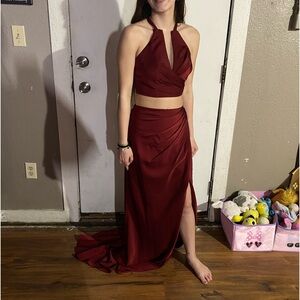 New with tag formal dress. Two piece. Size 2